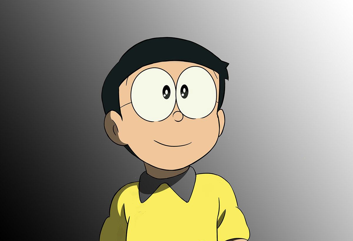 Hình ảnh Nobita phiên bản anime dễ thương